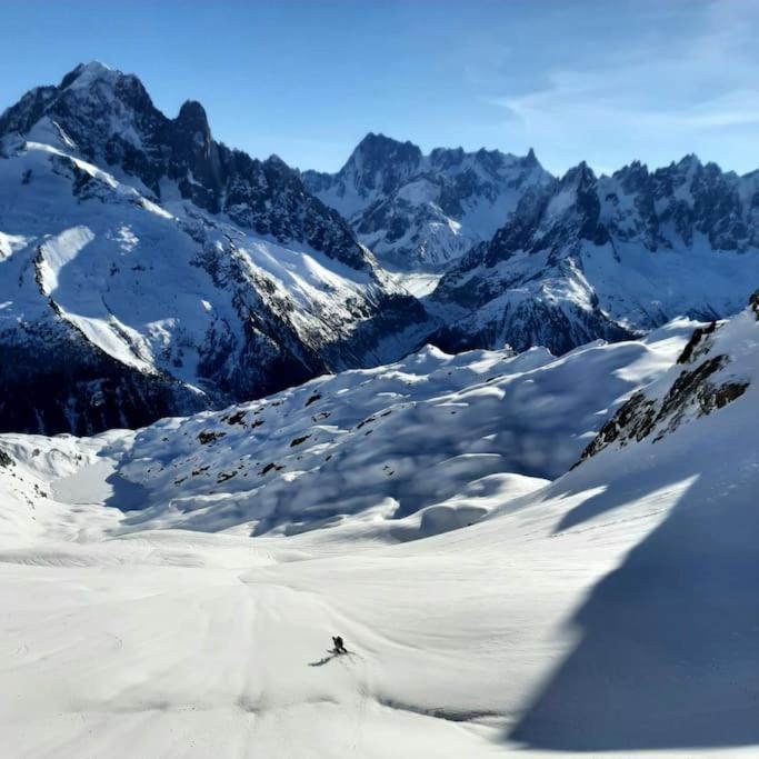 Beau Duplex Lumineux A La Montagne Nice Flat Just Underneath Mtblanc Les Houches Εξωτερικό φωτογραφία
